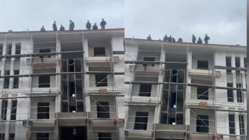 Ordu Mesudiye TOKİ Şantiyesinde Üç Aylık Maaş Eylemi