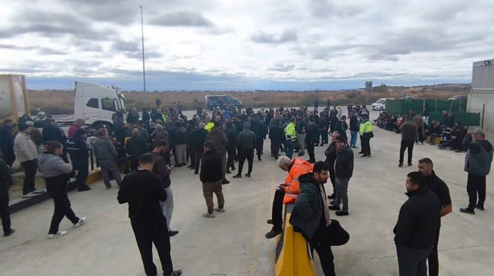 Sınır Kapılarında TIR Şoförlerinden Schengen Eylemi
